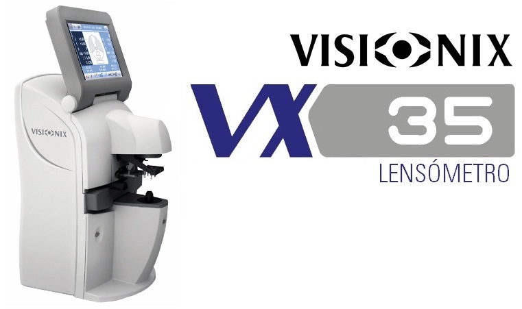 Lensmetro Automtico Visionix VX35. Con tecnologa Wavefront de frente de onda basada en mediciones simultneas de 130 puntos, brinda resultados excepcionalmente precisos, y una medicin rpida y eficiente.