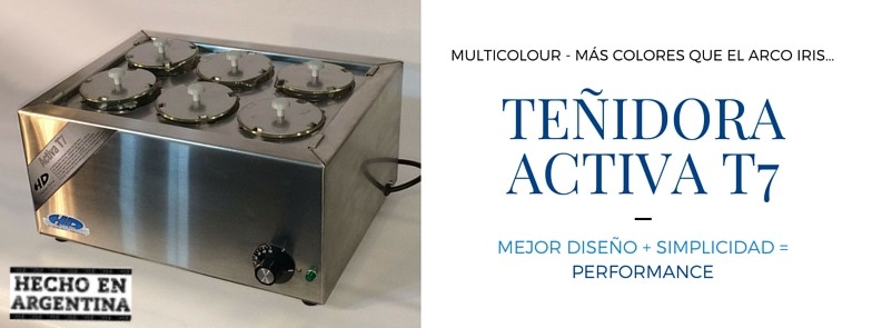 Teñidora Activa T7